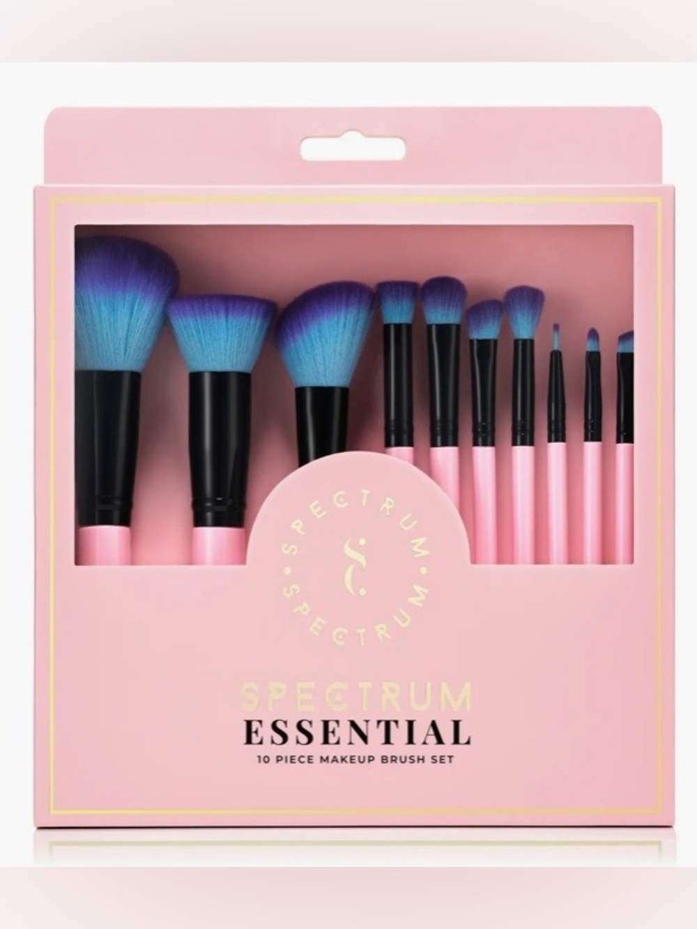 Spectrum Essential 10 Piece Makeup Brush Set, Makeup Brush Set